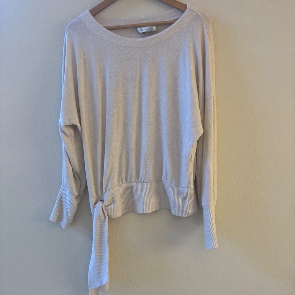 Anthropologie Saturday Sunday Emilia Tie Front Top